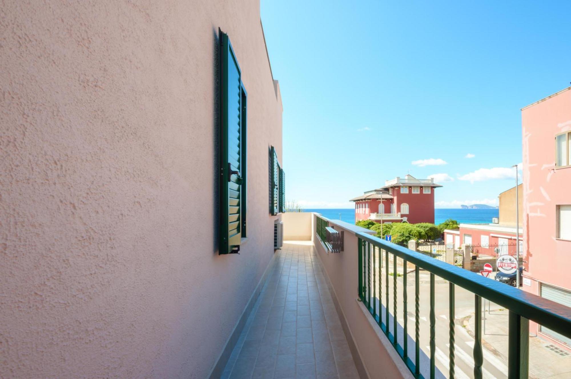 Zona Residenziale, Appartamento Incantevole Vista Mare Via Antonio Gramsci, 18, 07041 Alghero Ss Exterior photo